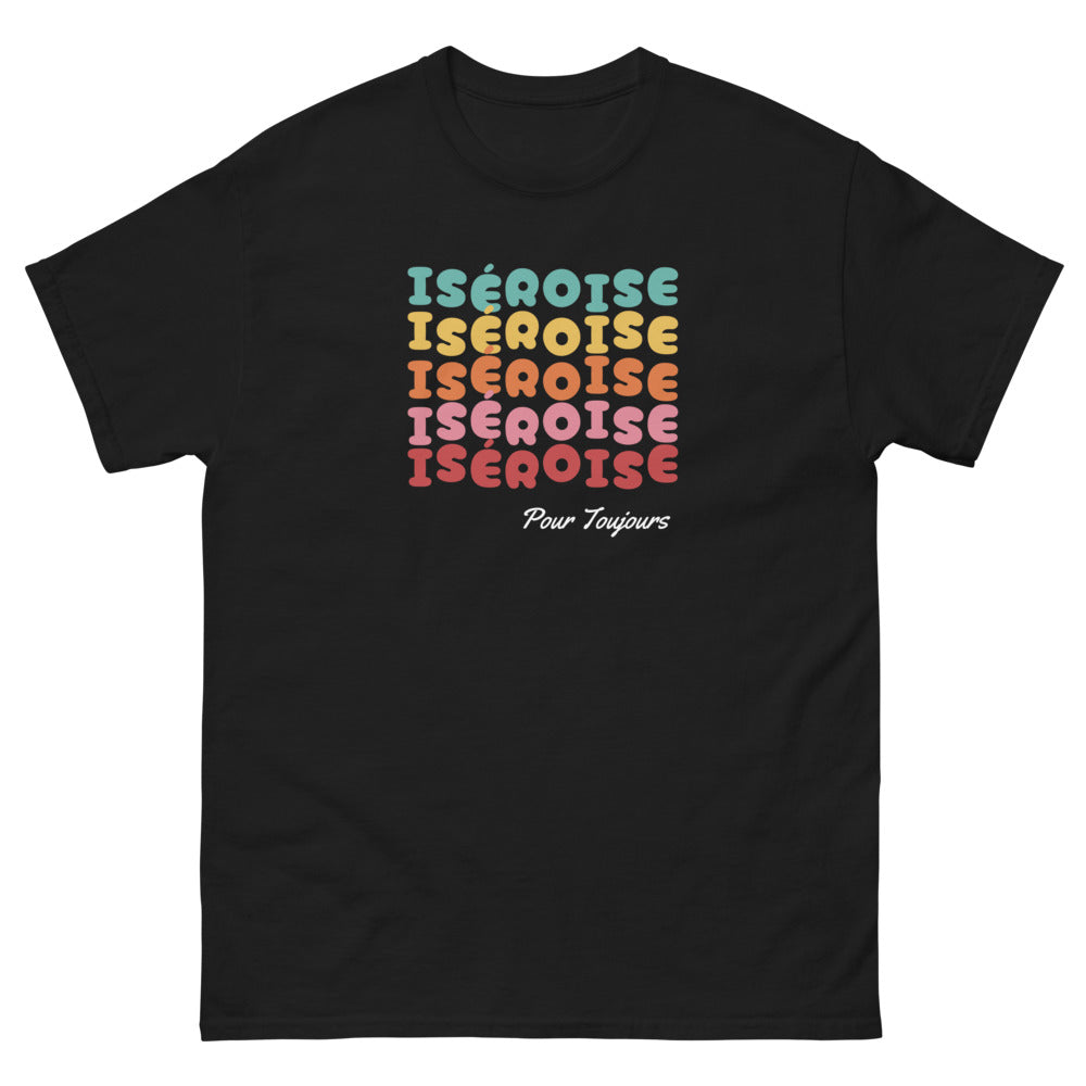 Pour Toujours Iséroise - T-shirt noir femme