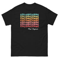 Thumbnail for Pour Toujours Colombienne - T-shirt noir femme