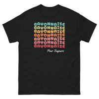Thumbnail for Pour Toujours Bayonnaise - T-shirt noir femme