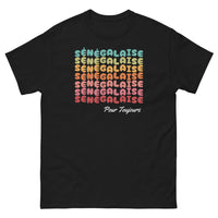 Thumbnail for Pour Toujours Sénégalaise - T-shirt noir femme