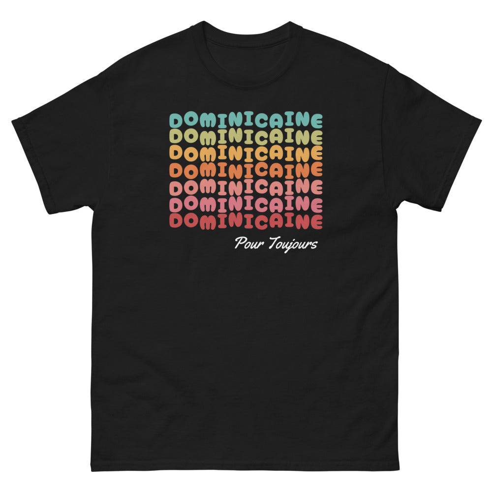 Pour Toujours Dominicaine - T-shirt noir femme