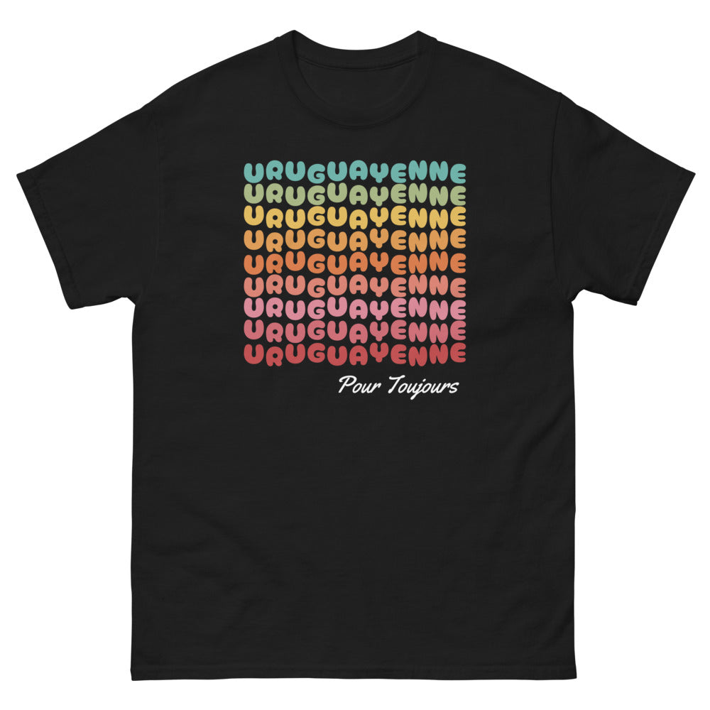 Pour Toujours Uruguayenne - T-shirt noir femme