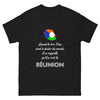 Quand le bon Dieu doute, il se rappelle la Réunion - T-shirt noir
