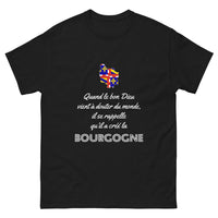 Thumbnail for Quand le bon Dieu doute, il se rappelle la Bourgogne - T-shirt noir