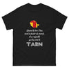 Quand le bon Dieu doute, il se rappelle le Tarn - T-shirt noir