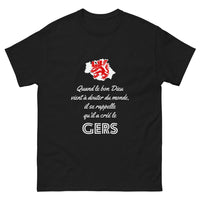 Thumbnail for Quand le bon Dieu doute, il se rappelle le Gers - T-shirt noir