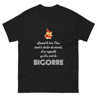 Thumbnail for Quand le bon Dieu doute, il se rappelle la Bigorre - T-shirt noir
