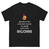 Quand le bon Dieu doute, il se rappelle la Bigorre - T-shirt noir
