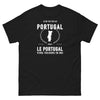 T-shirt Je ne vis pas au Portugal mais le Portugal vivra toujours en moi - T-shirt noir