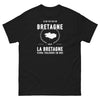 T-shirt Je ne vis pas en Bretagne mais la Bretagne vivra toujours en moi - T-shirt noir