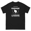 T-shirt Je ne vis pas en Bourgogne mais la Bourgogne vivra toujours en moi - T-shirt noir