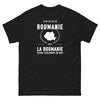 T-shirt Je ne vis pas en Roumanie mais la Roumanie vivra toujours en moi - T-shirt noir