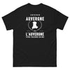 T-shirt Je ne vis pas en Auvergne mais l'Auvergne vivra toujours en moi - T-shirt noir