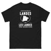 T-shirt Je ne vis pas dans les Landes mais les Landes vivra toujours en moi - T-shirt noir