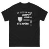 Je suis un mec simple, j'aime la Bretagne et l'apéro - T-shirt noir
