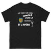 Je suis un mec simple, j'aime la Roumanie et l'apéro - T-shirt noir