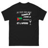 Je suis un mec simple, j'aime la Martinique et l'apéro - T-shirt noir