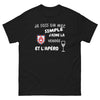 Je suis un mec simple, j'aime la Vendée et l'apéro - T-shirt noir