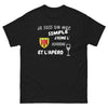 Je suis un mec simple, j'aime l'Auvergne et l'apéro - T-shirt noir