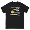 Je suis un mec simple, j'aime Madagascar et l'apéro - T-shirt noir