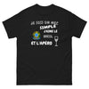 Je suis un mec simple, j'aime le Brésil et l'apéro - T-shirt noir