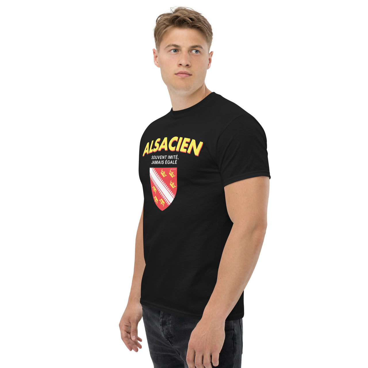 T-shirt Alsacien bleu marine - Souvent imité, jamais égalé