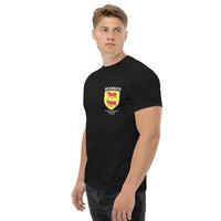 Thumbnail for T-shirt Béarn bleu marine dos - Blason béarnais humoristique