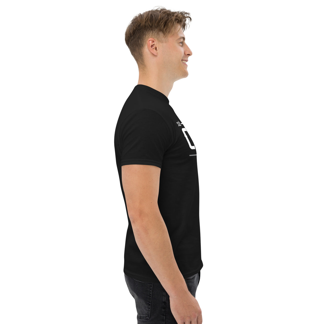 T-shirt Corse bleu marine dos - Parlez avec le cœur et l'accent