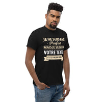 Thumbnail for T-shirt personnalisé bleu marine dos - Je ne suis pas parfait !