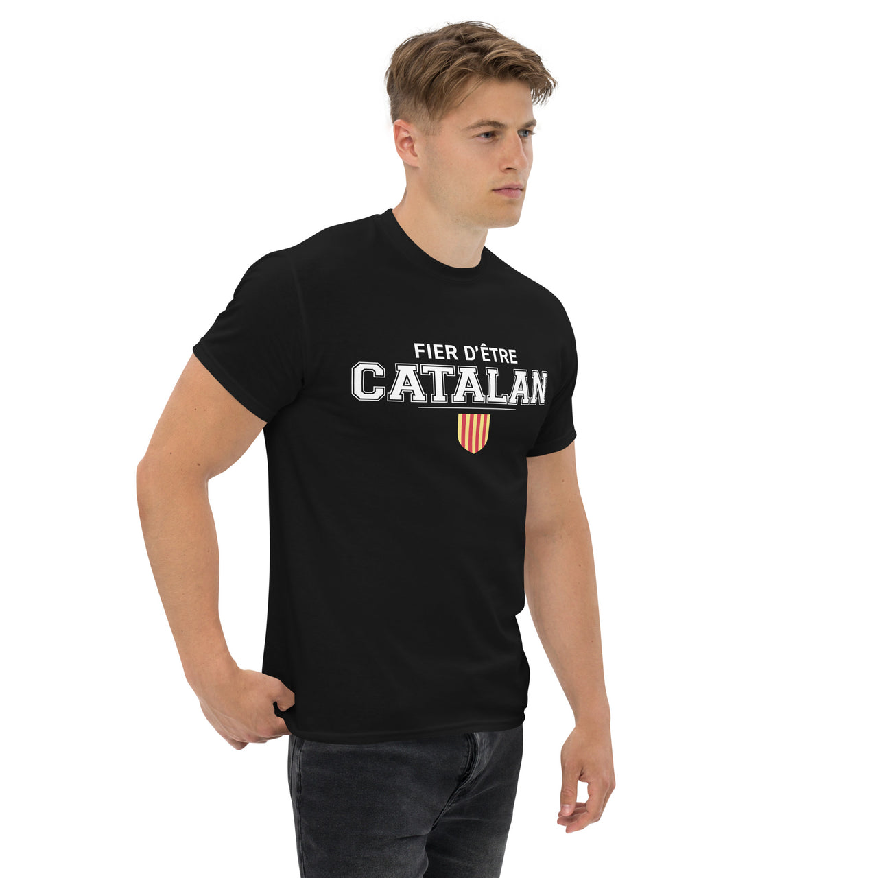 T-shirt Catalan bordeaux - Fier d'être Catalan dos