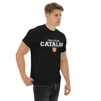 Thumbnail for T-shirt Catalan bordeaux - Fier d'être Catalan dos
