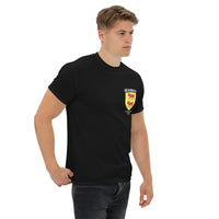 Thumbnail for T-shirt Béarn bleu marine - Blason béarnais humoristique