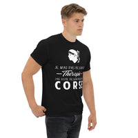 Thumbnail for T-shirt Corse bleu marine - J’ai juste besoin d’aller en Corse