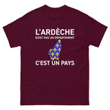 T-shirt fierté ardéchoise, L'Ardèche n'est pas un département c'est un pays