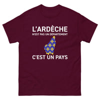 Thumbnail for T-shirt fierté ardéchoise, L'Ardèche n'est pas un département c'est un pays