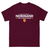 T-shirt Normand bordeaux - Français de naissance