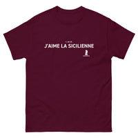 Thumbnail for T-shirt classique unisexe - Humour Échec - La sicilienne - Collection ZWISCHENZUG