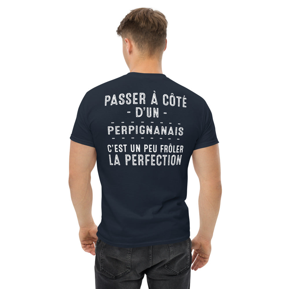 T-shirt Perpignanais marine - frôle la perfection