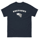 T-shirt classique Bretonne - style universitaire - Bretagne