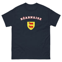 Thumbnail for T-shirt Béarn noir dos - Fierté universitaire en coton