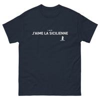 Thumbnail for T-shirt classique unisexe - Humour Échec - La sicilienne - Collection ZWISCHENZUG