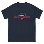 T-shirt Liberté Égalité tarte Flambée - Alsace