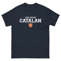Thumbnail for T-shirt Catalan bleu marine - Fier d'être Catalan dos