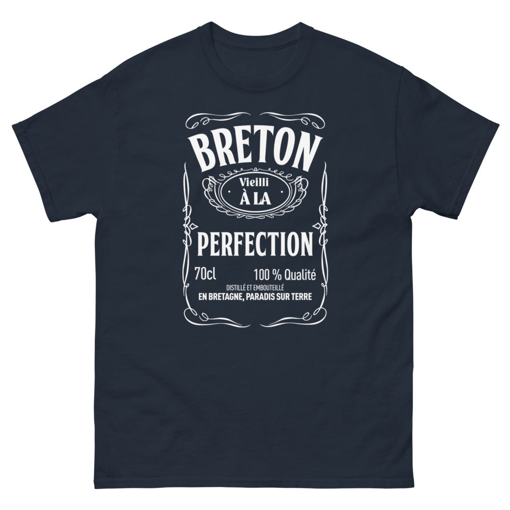T-shirt Bretagne marine - Ode à la Bretagne avec humour