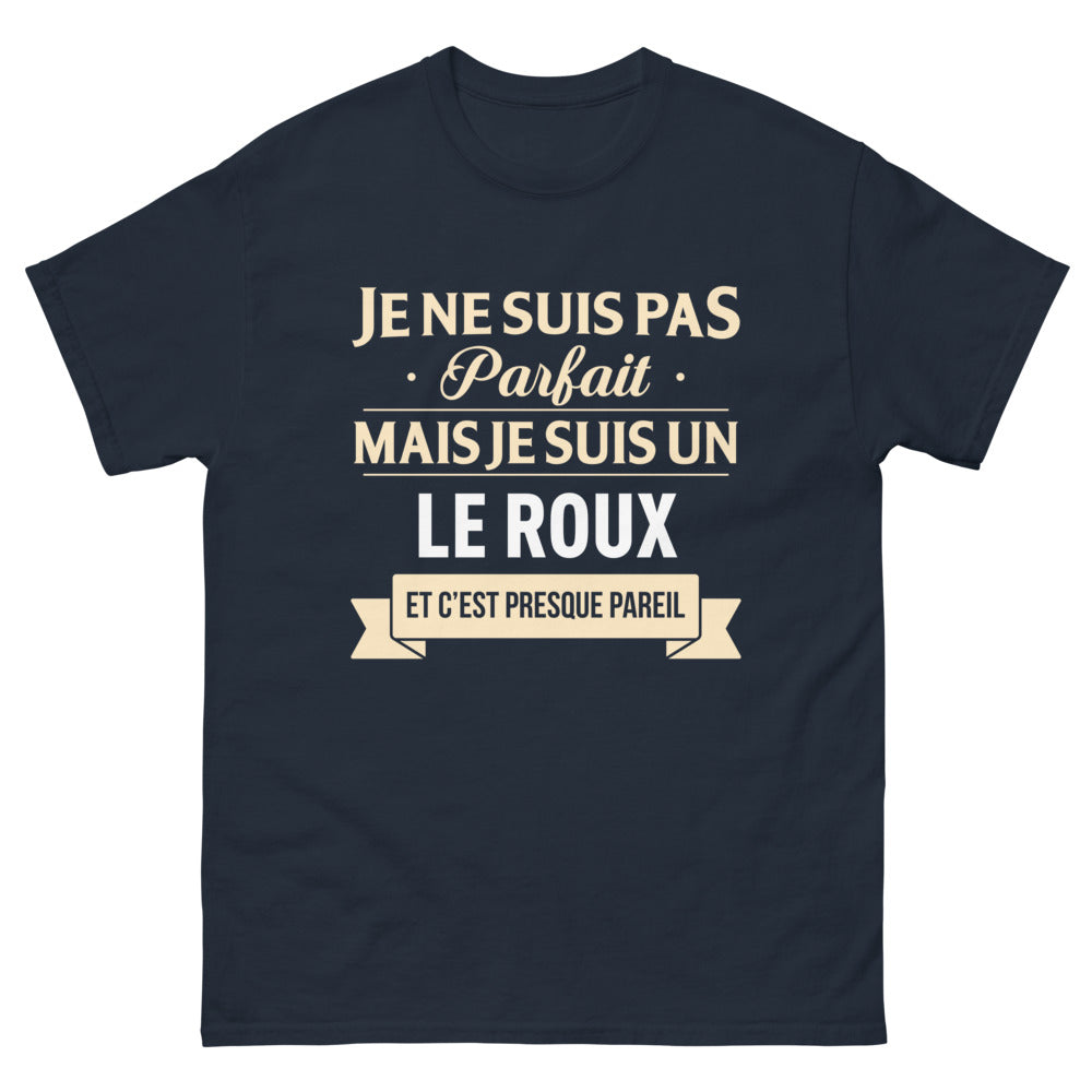 T-shirt Roux marine - Je ne suis pas parfait mais je suis un roux