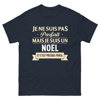 Thumbnail for T-shirt Noël breton marine - Je ne suis pas parfait, mais je suis un Noël