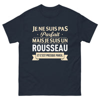 Thumbnail for T-shirt humour Rousseau marine - Je ne suis pas parfait