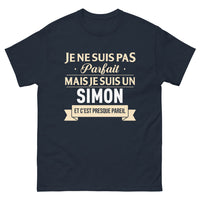 Thumbnail for T-shirt Simon bleu marine - Presque parfait pour les Simons