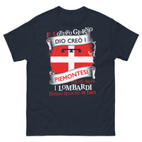 Thumbnail for T-Shirt Piemonte Nero dietro - Eroico e Iconico