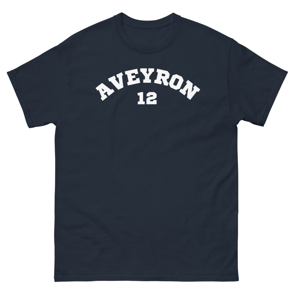 T-shirt Aveyron marine - Fier de nos racines !